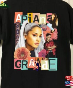 Ariana Grande Vintage 90S T Shirt Positions Tour Thank U Next Sweatshirt Unisex Hoodie 2