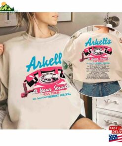 Arkells At Your Service 2023 Tour Shirt Band Fan Concert For T Shirt Sweatshirt 1