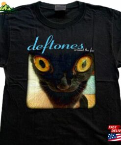 Around The Fur Jinx Cat Band Vtg Black Men Tee Shirt Size S 5Xl Unisex Best Gift Birthday Trendy T-Shirt Classic