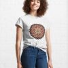 Artistic Abstract Flower Design Pattern Classic T-Shirt Sweatshirt