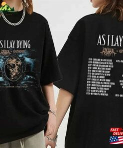 As I Lay Dying Us Summer Tour 2024 Shirt Band Fan Sweatshirt Unisex 1