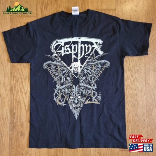 Asphyx Merchants Of Death 2015 Tour T-Shirt Sweatshirt