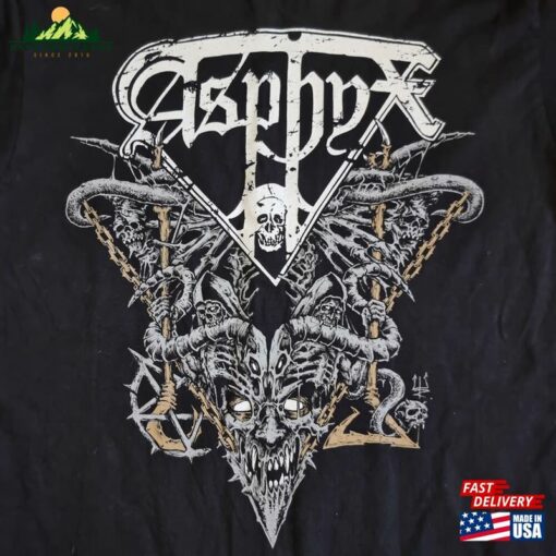 Asphyx Merchants Of Death 2015 Tour T-Shirt Sweatshirt