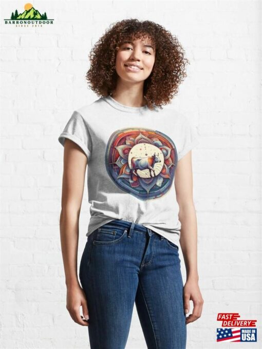 Astral Bovine Tapestry Classic T-Shirt Unisex