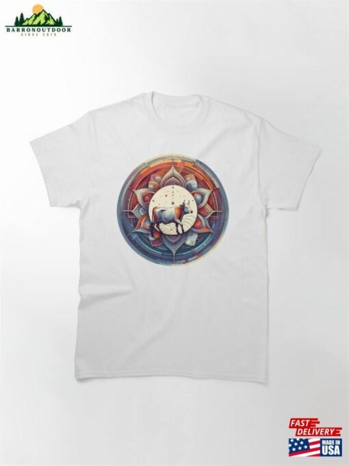 Astral Bovine Tapestry Classic T-Shirt Unisex