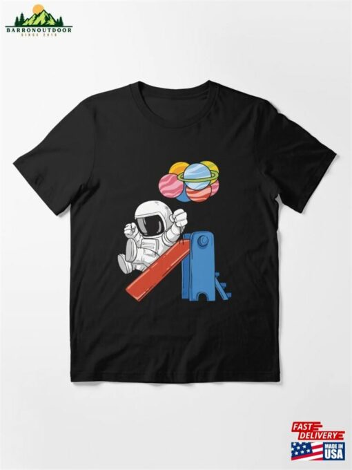 Astronaut Balloon Space Essential T-Shirt Classic Unisex