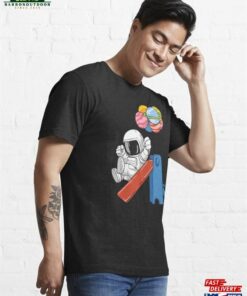 Astronaut Balloon Space Essential T-Shirt Classic Unisex 2 Astronaut Balloon Space Essential T Shirt Classic Unisex 3