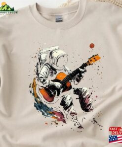 Astronaut Playing Guitar Sweatshirt Guitarist Spaceman Sweater Hoodie Classic Astronaut Playing Guitar Sweatshirt Guitarist Spaceman Sweater Hoodie Classic