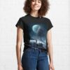 Astronauts Celebrate Christmas On The Moon Classic T-Shirt