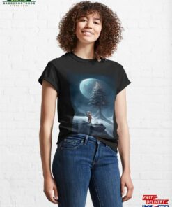Astronauts Celebrate Christmas On The Moon Classic T-Shirt Astronauts Celebrate Christmas On The Moon Classic T-Shirt