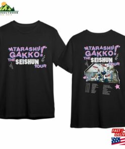 Atarashii Gakko The Seishun 2023 Tour Shirt Concert T-Shirt Unisex