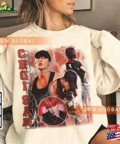 Ateez Choi San Kpop Sweatshirt World Tour 2023 Fellowship Break The Wall Tee V0 T-Shirt Hoodie