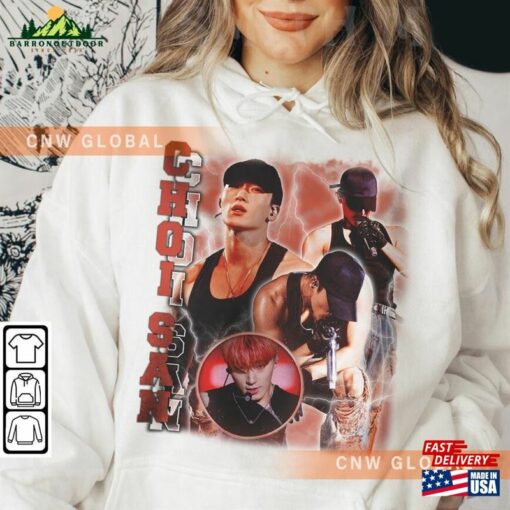 Ateez Choi San Kpop Sweatshirt World Tour 2023 Fellowship Break The Wall Tee V0 T-Shirt Hoodie