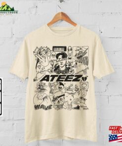 Ateez Kpop Doodle Art Shirt Vintage Merch Tee Album Lyric Tattoo Design Sweatshirt Classic Unisex 3 Ateez Kpop Doodle Art Shirt Vintage Merch Tee Album Lyric Tattoo Design Sweatshirt Classic Unisex 4