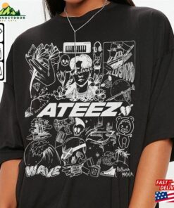 Ateez Kpop Doodle Art Shirt Vintage Merch Tee Album Lyric Tattoo Design Sweatshirt Hoodie 2 Ateez Kpop Doodle Art Shirt Vintage Merch Tee Album Lyric Tattoo Design Sweatshirt Hoodie 3