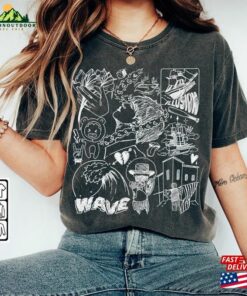 Ateez Kpop Doodle Art Shirt Vintage Merch Tee Album Lyrics Tattoo Design Sweatshirt Unisex Classic Ateez Kpop Doodle Art Shirt Vintage Merch Tee Album Lyrics Tattoo Design Sweatshirt Unisex Classic