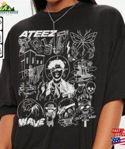 Ateez Kpop Doodle Art Shirt Vintage Merch Tee Albums Lyric Tattoo Design Sweatshirt T-Shirt Hoodie 2 Ateez Kpop Doodle Art Shirt Vintage Merch Tee Albums Lyric Tattoo Design Sweatshirt T Shirt Hoodie 3