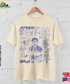 Ateez Kpop Doodle Art Shirt Vintage Merch Tee Albums Lyric Tattoo Design Sweatshirt Unisex Classic 3 Ateez Kpop Doodle Art Shirt Vintage Merch Tee Albums Lyric Tattoo Design Sweatshirt Unisex Classic 4