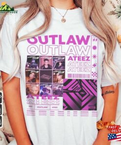 Ateez Kpop Shirt Outlaw Tee V1 Hongjoong Seonghwa Yunho Yeosang San Mingi Wooyoung Jongho Hoodie T-Shirt 3 Ateez Kpop Shirt Outlaw Tee V1 Hongjoong Seonghwa Yunho Yeosang San Mingi Wooyoung Jongho Hoodie T Shirt 4