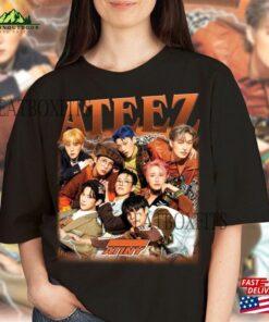 Ateez Members Aniteez Sweatshirt The World Ep Fin Will Album Shirt Tour 2024 Kpop Hoodie T Shirt 1