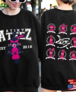 Ateez Members Sweatshirt The World Ep Fin Will Tour Shirt 2024 Kpop T-Shirt