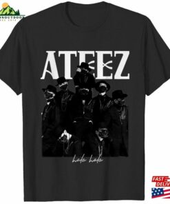 Ateez Outlaw Shirt Kpop Unisex San Members Hoodie Sweatshirt