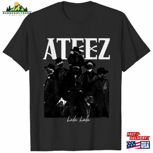 Ateez Outlaw Shirt Kpop Unisex San Members Hoodie Sweatshirt