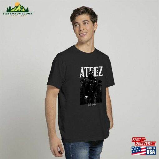 Ateez Outlaw Shirt Kpop Unisex San Members Hoodie Sweatshirt