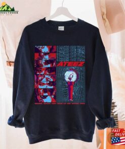 Ateez Outlaw Shirt Ot8 Retro Kpop Unisex Sweatshirt 2 Ateez Outlaw Shirt Ot8 Retro Kpop Unisex Sweatshirt 3