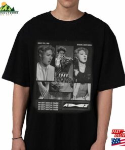 Ateez Outlaw Shirt Song Mingi Kpop Inspired Clothing T-Shirt Hoodie