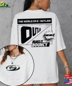Ateez Outlaw T Shirt Bouncy Shirt The World Ep2 Unisex 1