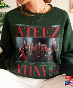 Ateez Sweatshirt Crazy Form Tee Hongjoong San Mingi Wooyoung Shirt V5 Unisex Hoodie 1 Ateez Sweatshirt Crazy Form Tee Hongjoong San Mingi Wooyoung Shirt V5 Unisex Hoodie 2