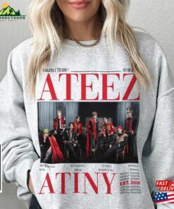 Ateez Sweatshirt Crazy Form Tee Hongjoong San Mingi Wooyoung Shirt V5 Unisex Hoodie 2 Ateez Sweatshirt Crazy Form Tee Hongjoong San Mingi Wooyoung Shirt V5 Unisex Hoodie 3