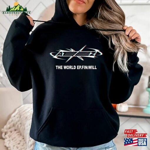 Ateez The World Ep Fin Will Tracklist Hoodie Shirt Tour Classic Unisex