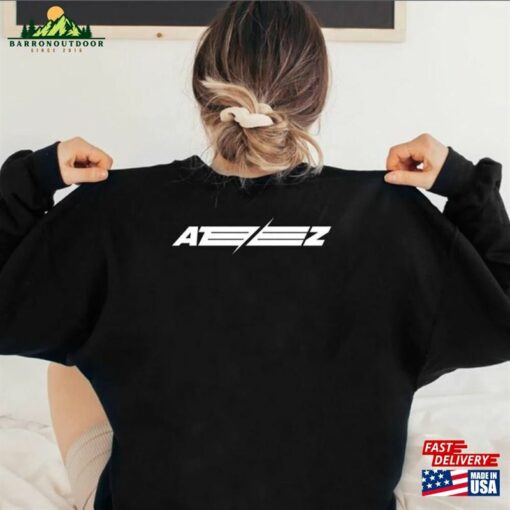 Ateez Thunder Break The Wall Tour Merch Shirt Kpop 2023 World Sweatshirt Unisex Hoodie