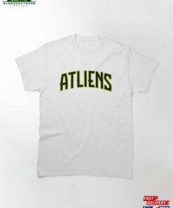 Atliens Logo Wordmark Black Classic Sweatshirt 1