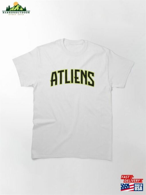 Atliens Logo Wordmark Black Classic Sweatshirt