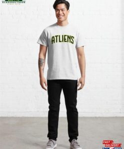Atliens Logo Wordmark Black Classic Sweatshirt 2