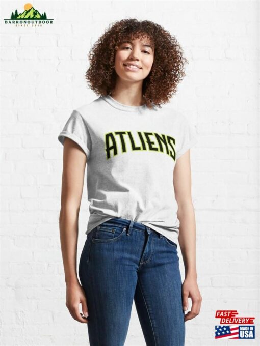 Atliens Logo Wordmark Black Classic Sweatshirt