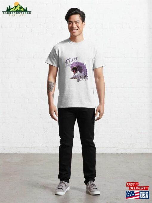 Attack Of The Purple Worms Classic T-Shirt Unisex