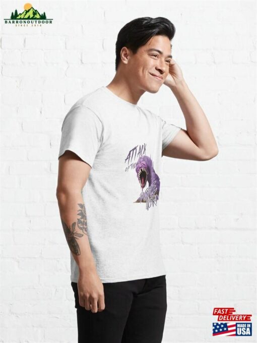 Attack Of The Purple Worms Classic T-Shirt Unisex