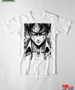 Attack On Titan Anime Fanart Long T Shirt Classic 3