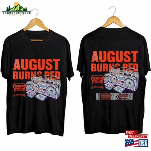 August Burns Red Mini Tour 2024 Shirt Band Fan Sweatshirt T-Shirt