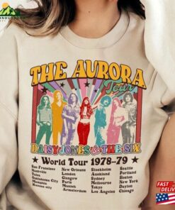 Aurora Album Crewneck Unisex T Shirt Daisy Jones And The Six Tour Tee Rock Sweatshirt 2