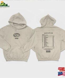 Austin Album Post Malone 2023 Shirt 2 Side Posty T-Shirt Sweatshirt