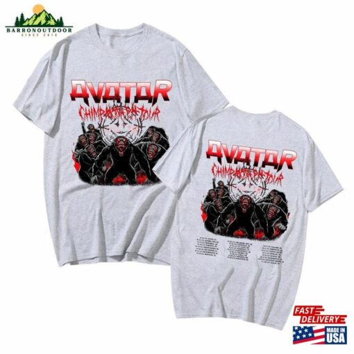 Avatar Chimp Mosh Pit Tour 2023 Shirt Metal Band Fan Concert T-Shirt Sweatshirt