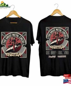 Avatar The Greatest Metal Circus Tour 2024 Shirt Band Fan T Shirt Hoodie 1