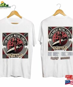 Avatar The Greatest Metal Circus Tour 2024 Shirt Band Fan T Shirt Hoodie 3