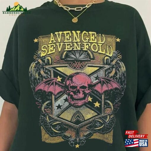 Aven Ged Se Ven Fold Distressed Vintage Shirt Avenged Sevenfold Life Is But A Dreama Classic T-Shirt