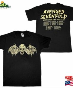 Avenged Sevenfold 2023 Tour T-Shirt Limited Edition Fan Shirt Hoodie